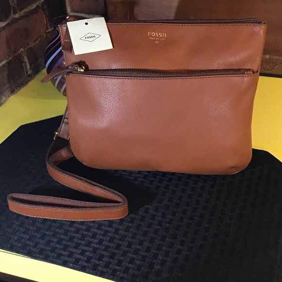 fossil tinsley crossbody black